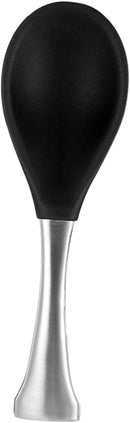 STAINLESS STEEL RICE SPOON_BLACK SILICONE RICE SPOON