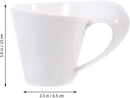 ELEGANT WAVE COFFEE MUG & PLATE
