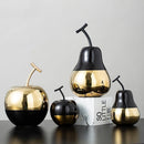 GOLD AND BLACK PEAR