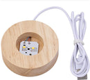 "Decorative lamp with random design"