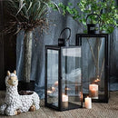 Stainless Decorative Candle Lantern Set of 3