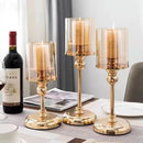 Glass Candleholders Clear