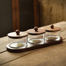 SNACK STORAGE BOX WITH TRAY