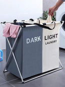 Large Laundry Hamper 3 Compartments