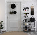 BLACK METAL KEY HOLDER ,"HOME" MULTIPURPOSE