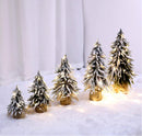 Small Christmas Tree with Snow Effect