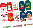 1 Set Xmas Paper Cards