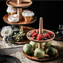 2 TIER SERVING DECORATION