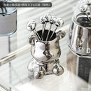 APPETIZER FORKS CUTE BEAR DESIGNS
