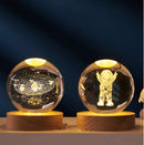 "Decorative lamp with random design"