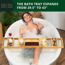 WOODEN BATH TRAY