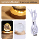"Decorative lamp with random design"