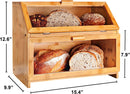 WOOD BREAD STORAGE