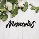 black wall sign words