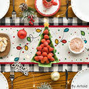 Gnome Christmas Table Runner