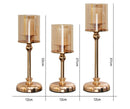 Glass Candleholders Clear
