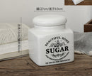 Farmhouse Style Ceramic Jar  – Coffee, Tea & Sugar .