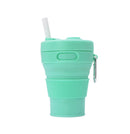 Collapsible Travel Cup With Straw