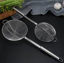 Stainless steel mesh leak double hook line colander wire multi-functional kitchen
