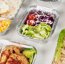 Rectangular Disposable Aluminum Foil Barbecue Box