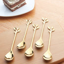 Long Handle Iced Tea Spoons Set Stainless Steel Cocktail Spoon for Coffee Dessert Hot Tea Smoothies