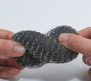 6-Pack Stainless Steel Scrubbing Sponges