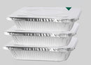 Disposable aluminum foil box