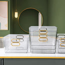 Storage containers with built-in handle