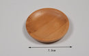 Bamboo Round Cup Holder Set