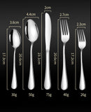 Flatware Cutlery Set, Stainless Steel Utensils 20 pcs