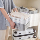 Stackable Transparent White Clothes Shirt Storage Folders Board Closet Organizer Laundry Folding Boards Anti-Wrinkle Clothes Storage Holders
