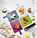 index plastic cutting board set  (4 pieces)