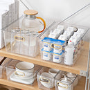 Storage containers with built-in handle