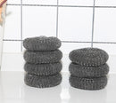 6-Pack Stainless Steel Scrubbing Sponges
