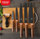 Stainless steel kitchen knife set (6-pieces)