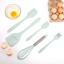 Colored kitchen utensils set (5 pieces)