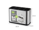 Stainless Steel Utensil Drying Rack Flatware Holder