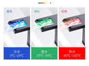 Bathroom Waterfall Faucet with LED Light