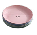 10" wheat straw dish set (4 pieces )