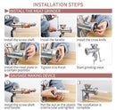 Household multi-function manual meat grinder