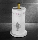 Nordic marble kitchen napkin rack