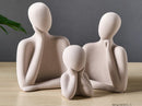 Nordic minimalist abstract figure ceramic decoration