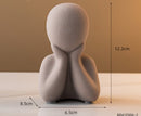 Nordic minimalist abstract figure ceramic decoration