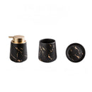 Light luxury ceramic bathroom toiletry set bathroom supplies toilet mouthwash cup toothbrush cup set creative gift