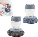 Kitchen Soap Dispensing Palm Brush