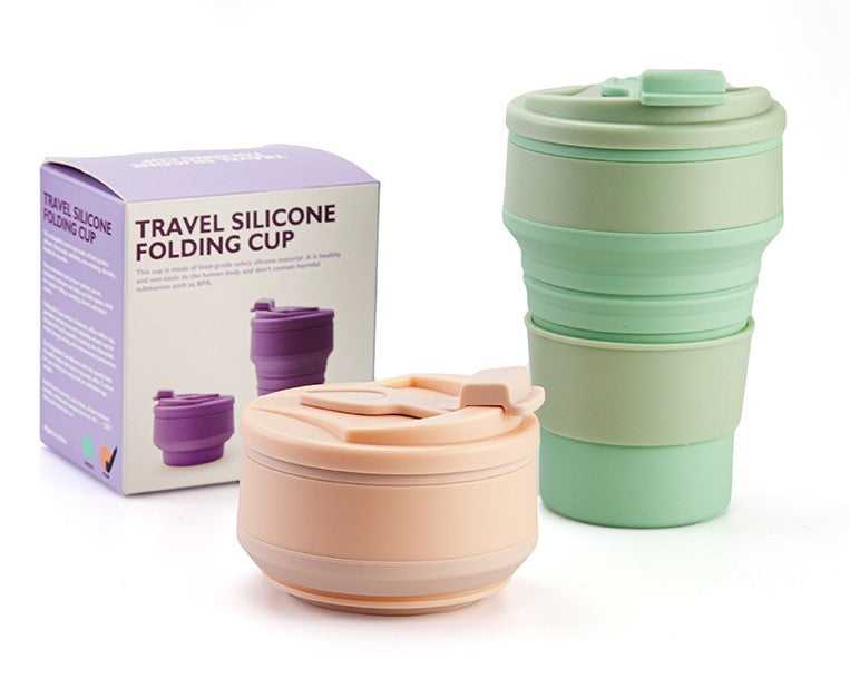 Silicone Folding Coffee Cup (350ml) - My Eco Boutique