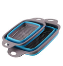 Square drain basket Folding