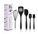 Colored kitchen utensils set (5 pieces)