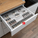 Spice Drawer Organizer Insert for Kitchen