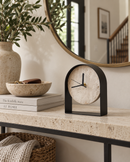 Arden Stone Arch Table Clock